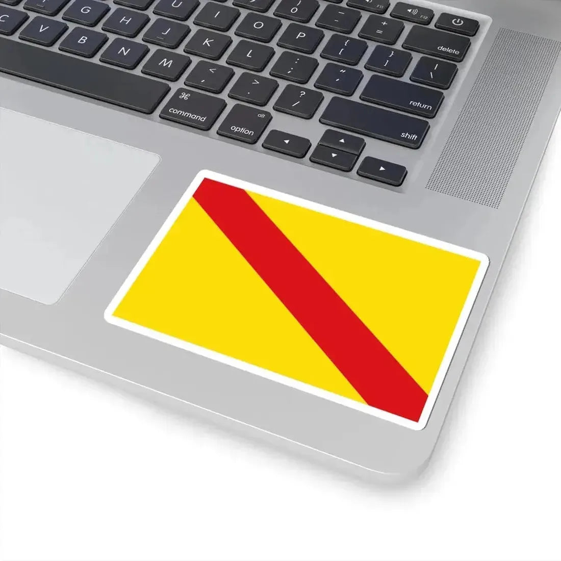 Flag of Hove (Belgium) STICKER Vinyl Kiss-Cut Decal - The Sticker Space