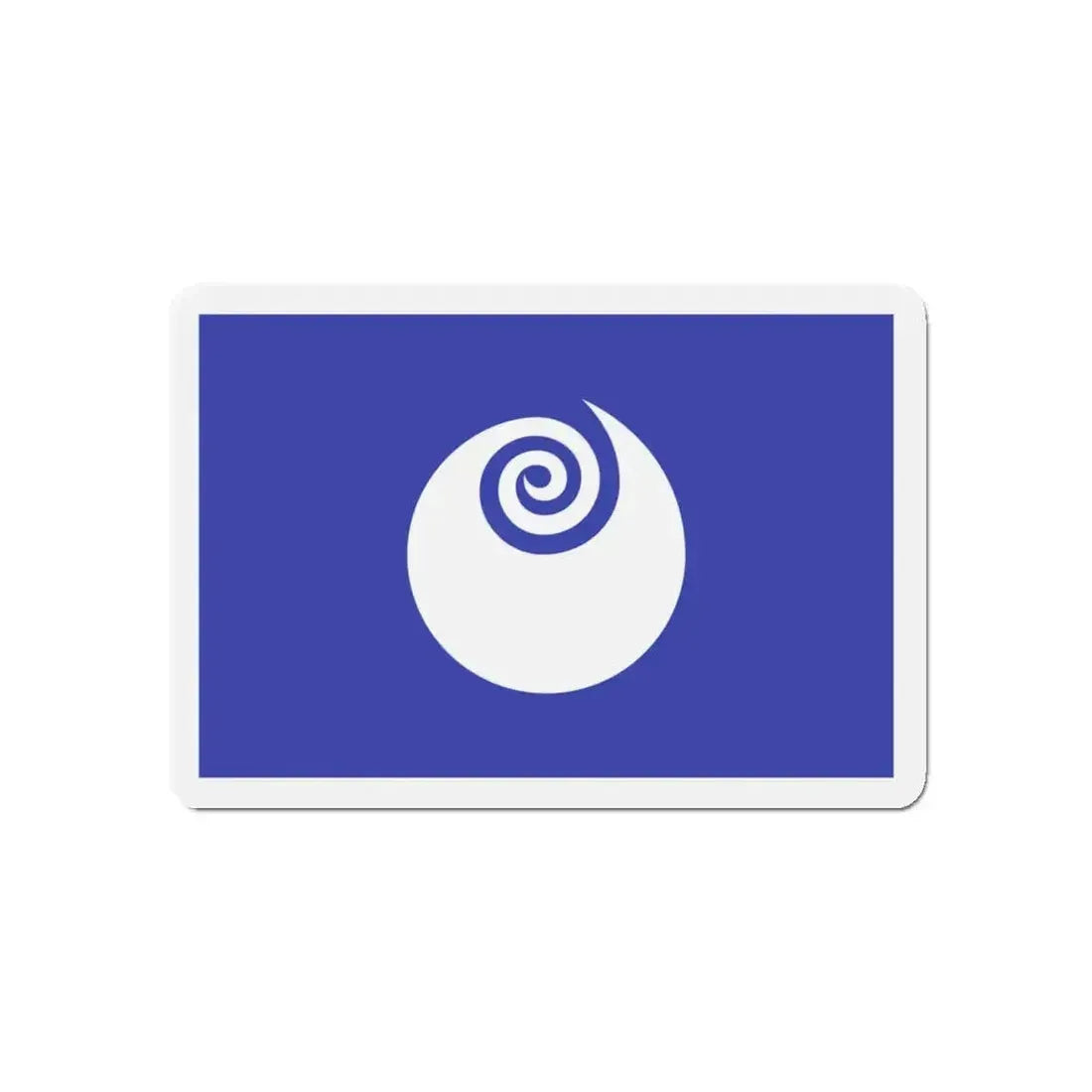 Flag of Ibaraki Prefecture Japan - Refrigerator Magnet - The Sticker Space