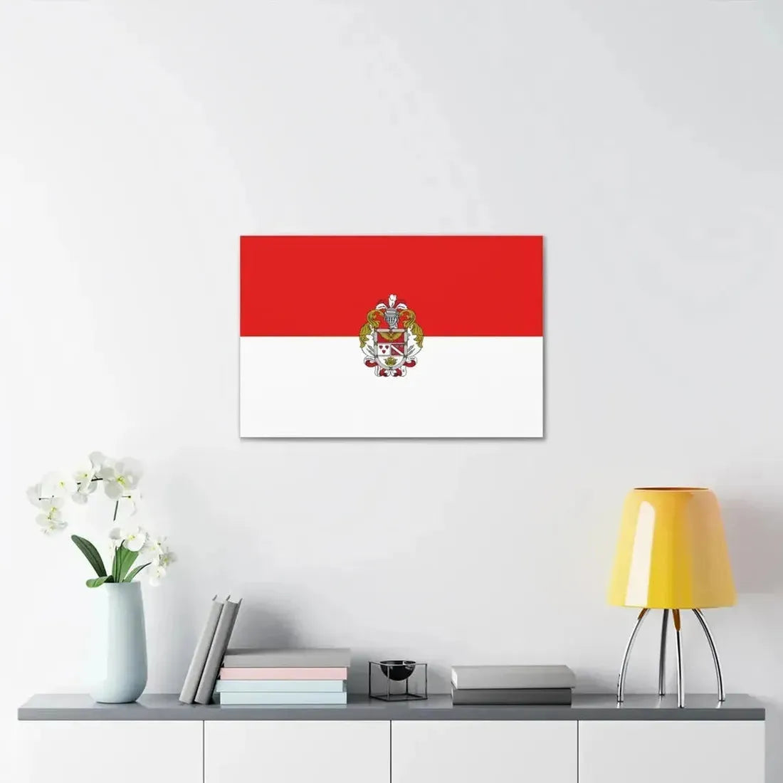 Flag of Ibarra Ecuador - Canvas Wall Art - The Sticker Space