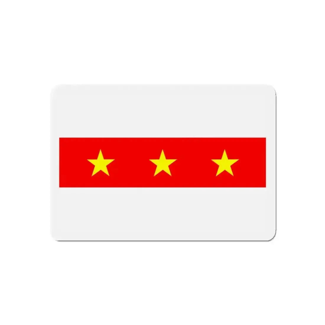 Flag of Il Fgura Malta - Refrigerator Magnet - The Sticker Space