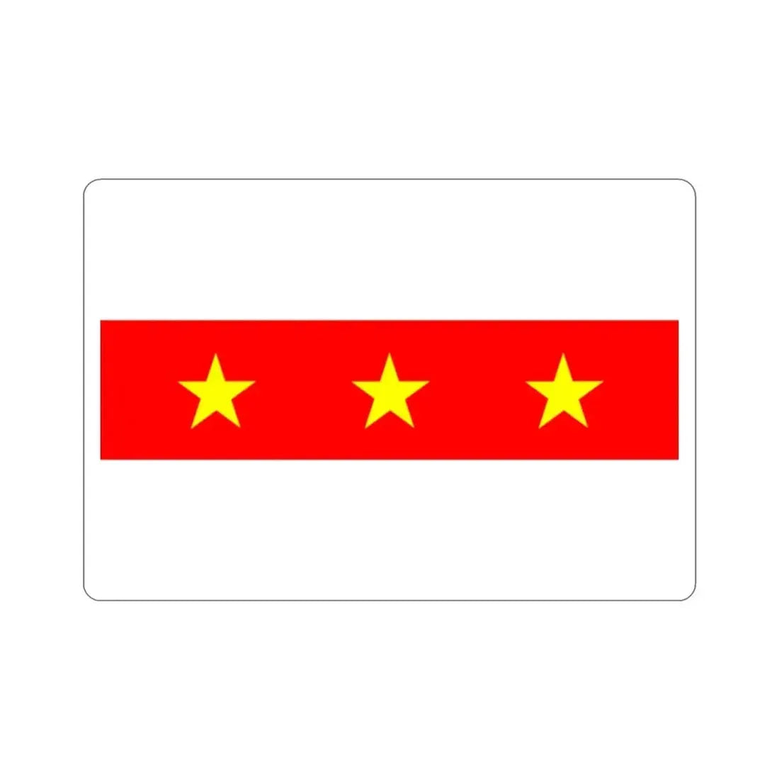 Flag of Il Fgura Malta STICKER Vinyl Die-Cut Decal - The Sticker Space