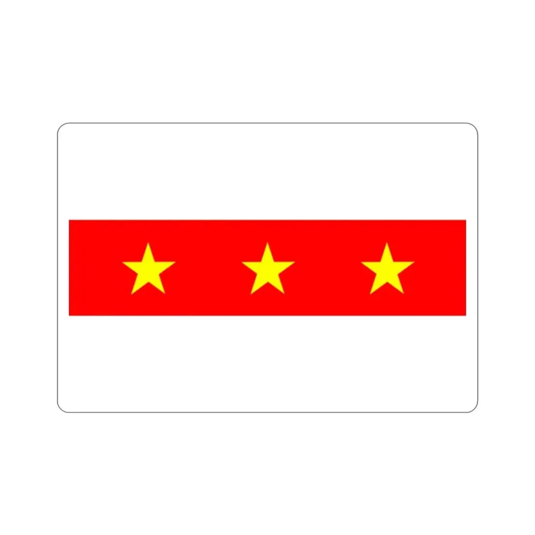 Flag of Il Fgura Malta STICKER Vinyl Die-Cut Decal - The Sticker Space