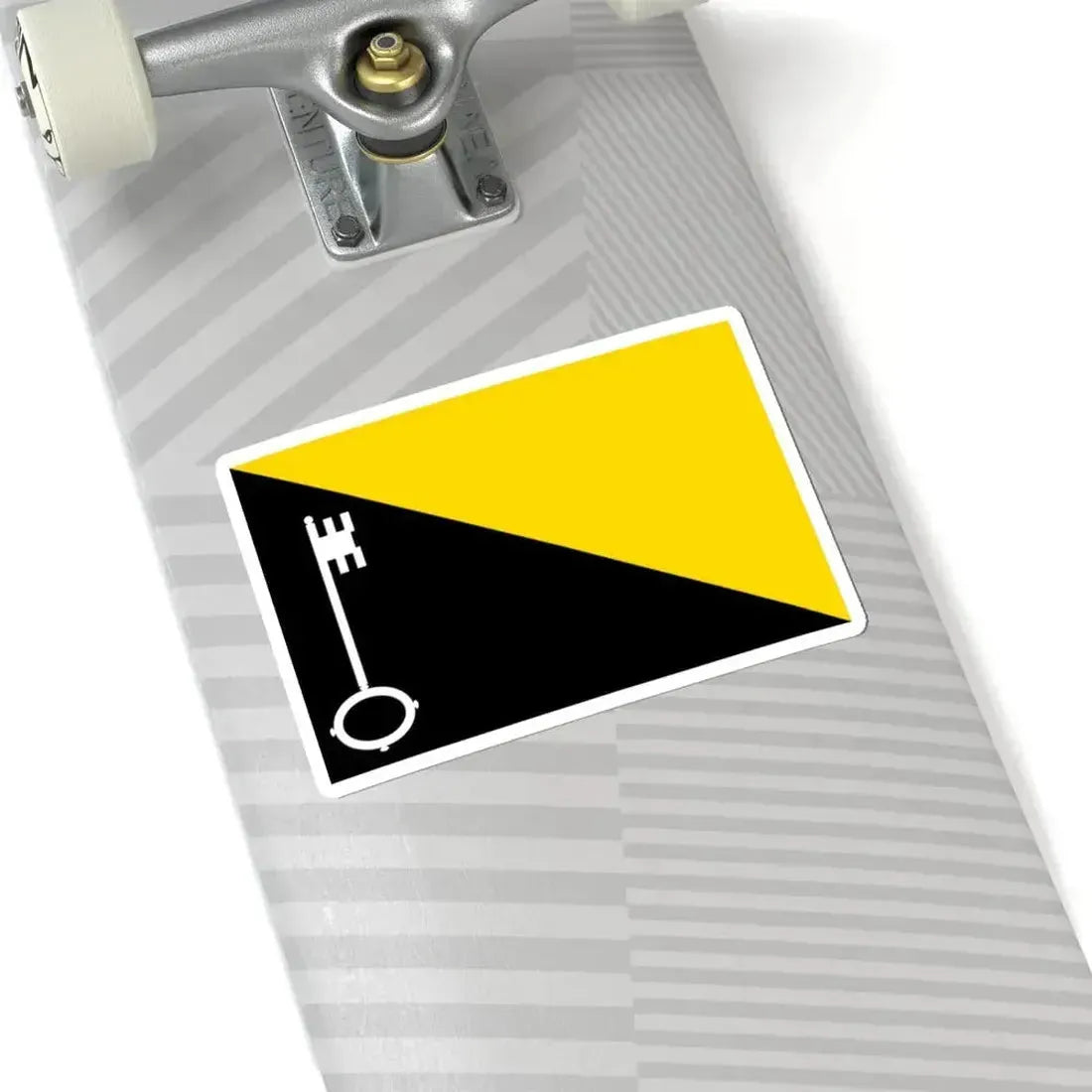 Flag of Incourt (Belgium) STICKER Vinyl Kiss-Cut Decal - The Sticker Space