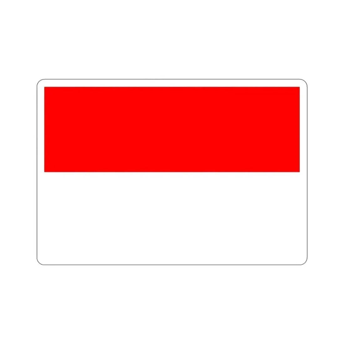 Flag of Indonesia STICKER Vinyl Die-Cut Decal - The Sticker Space