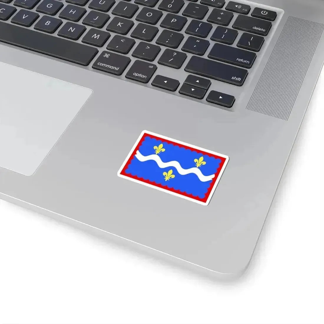 Flag of Indre France - STICKER Vinyl Kiss-Cut Decal - The Sticker Space