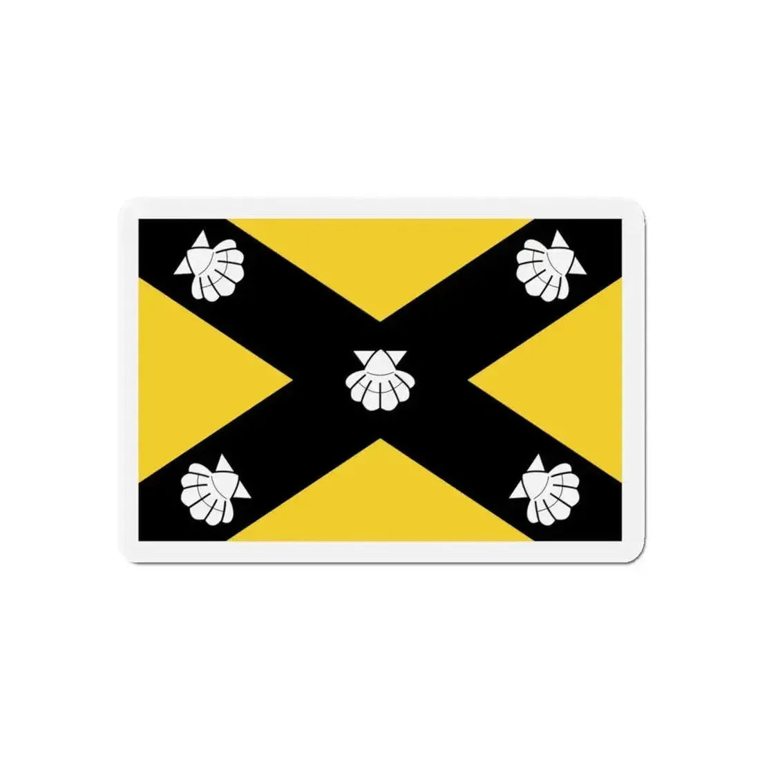 Flag of Isla Malta - Refrigerator Magnet - The Sticker Space
