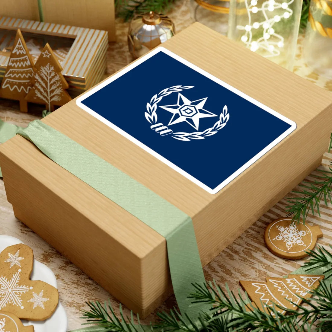 Flag of Israel Police V2 (Israel) STICKER Vinyl Kiss-Cut Decal - The Sticker Space