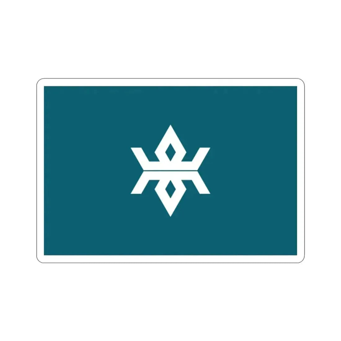 Flag of Iwate Prefecture Japan STICKER Vinyl Die-Cut Decal - The Sticker Space