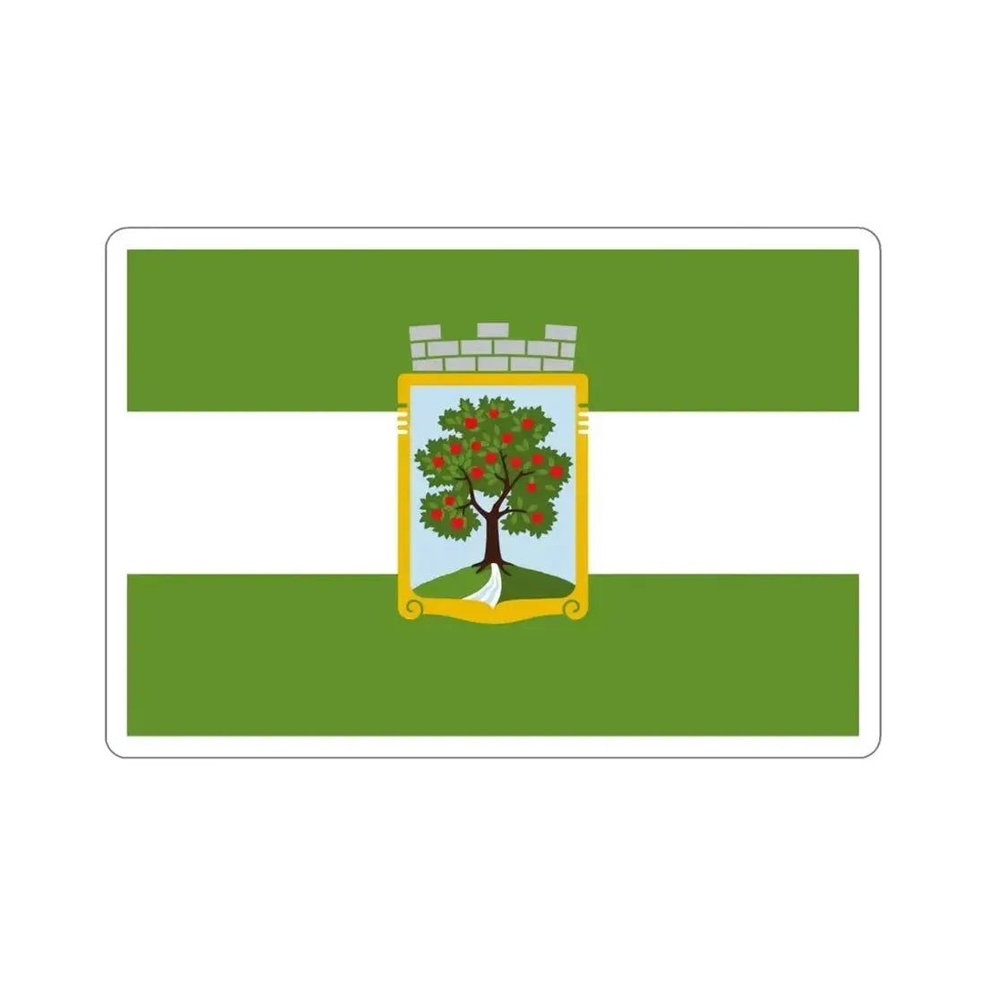 Flag of Jablonec and Nisou Czech Republic STICKER Vinyl Die-Cut Decal - The Sticker Space