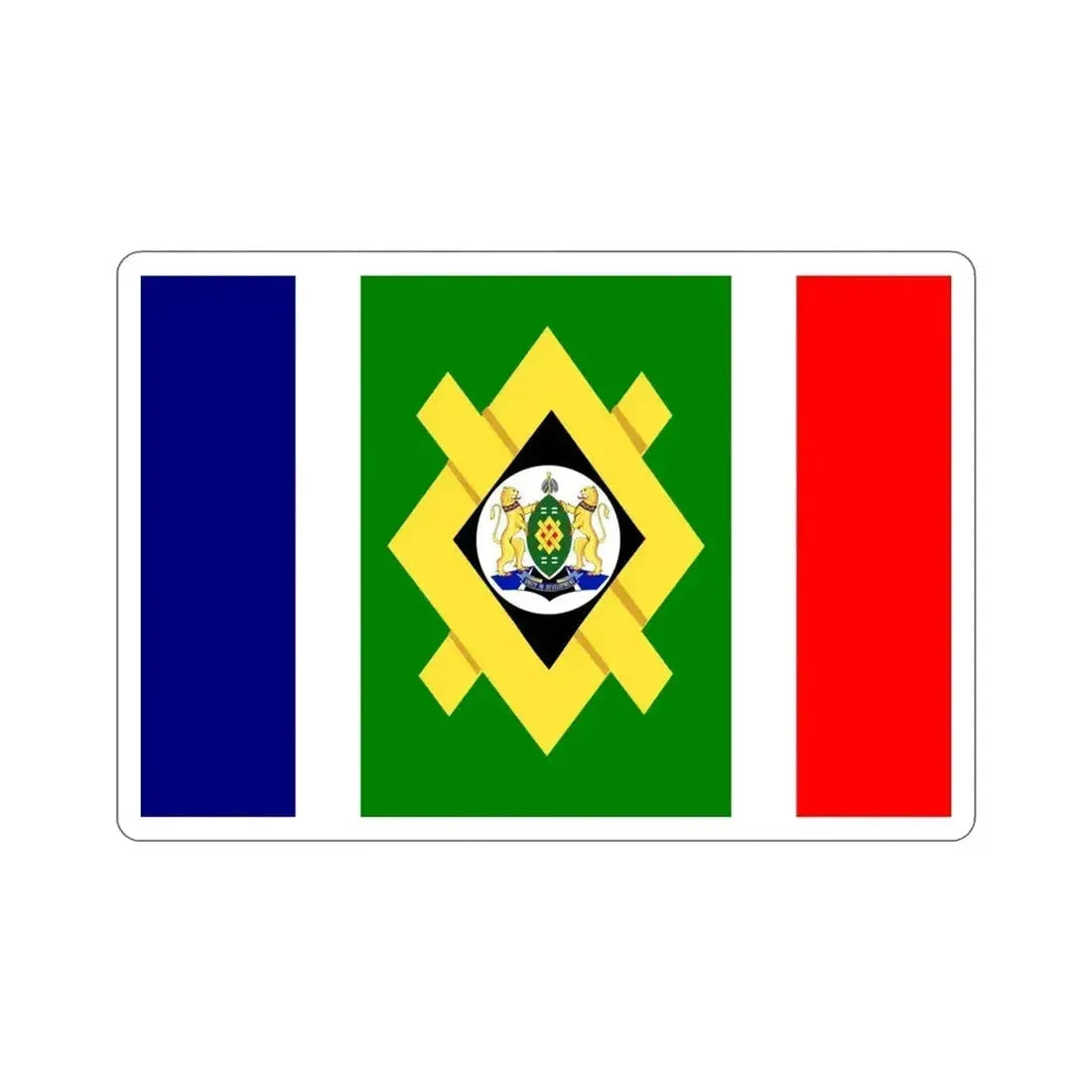 Flag of Johannesburg STICKER Vinyl Die-Cut Decal - The Sticker Space