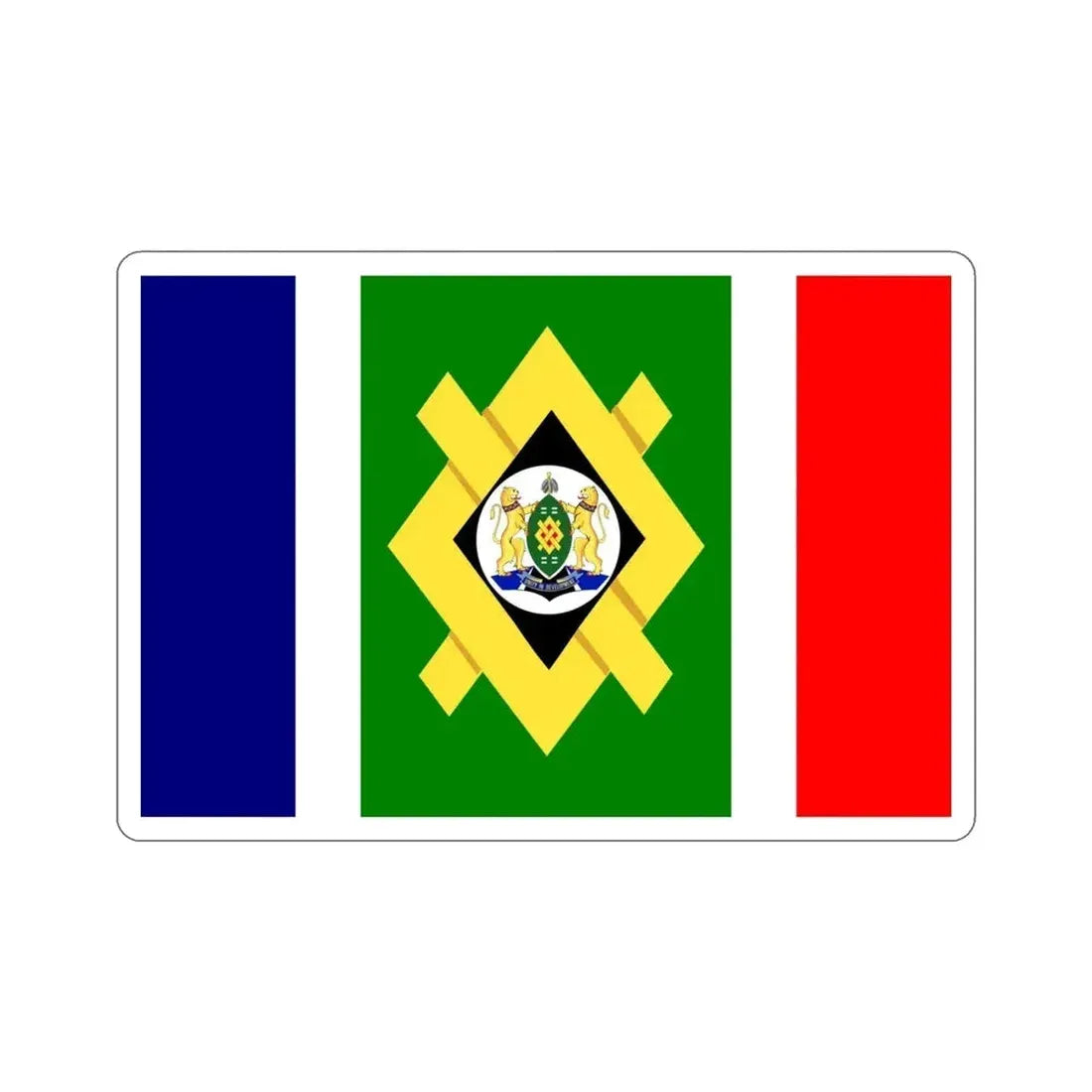 Flag of Johannesburg STICKER Vinyl Die-Cut Decal - The Sticker Space