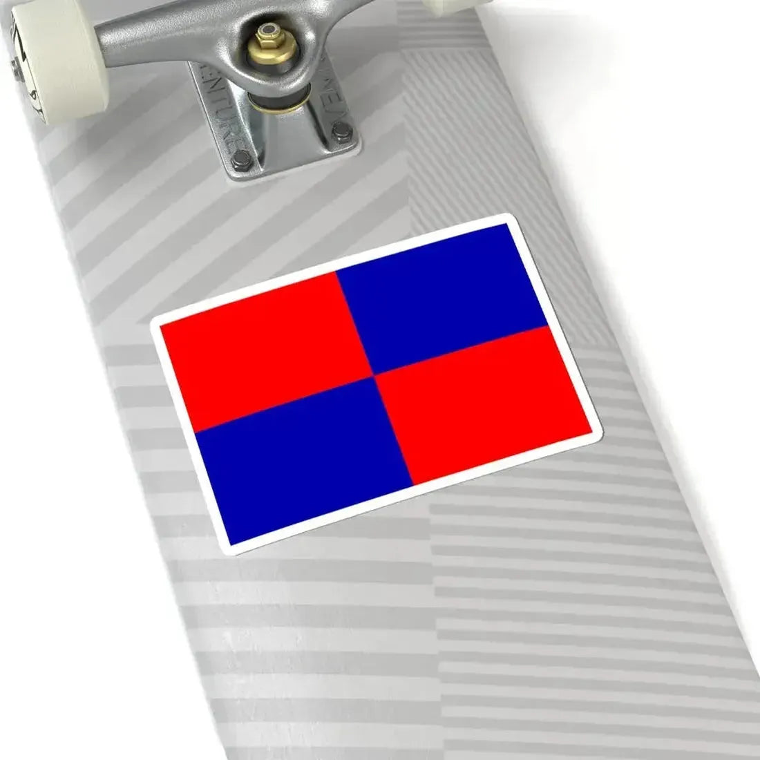 Flag of Karlovy Vary Region simple (Czech Republic) STICKER Vinyl Kiss-Cut Decal - The Sticker Space