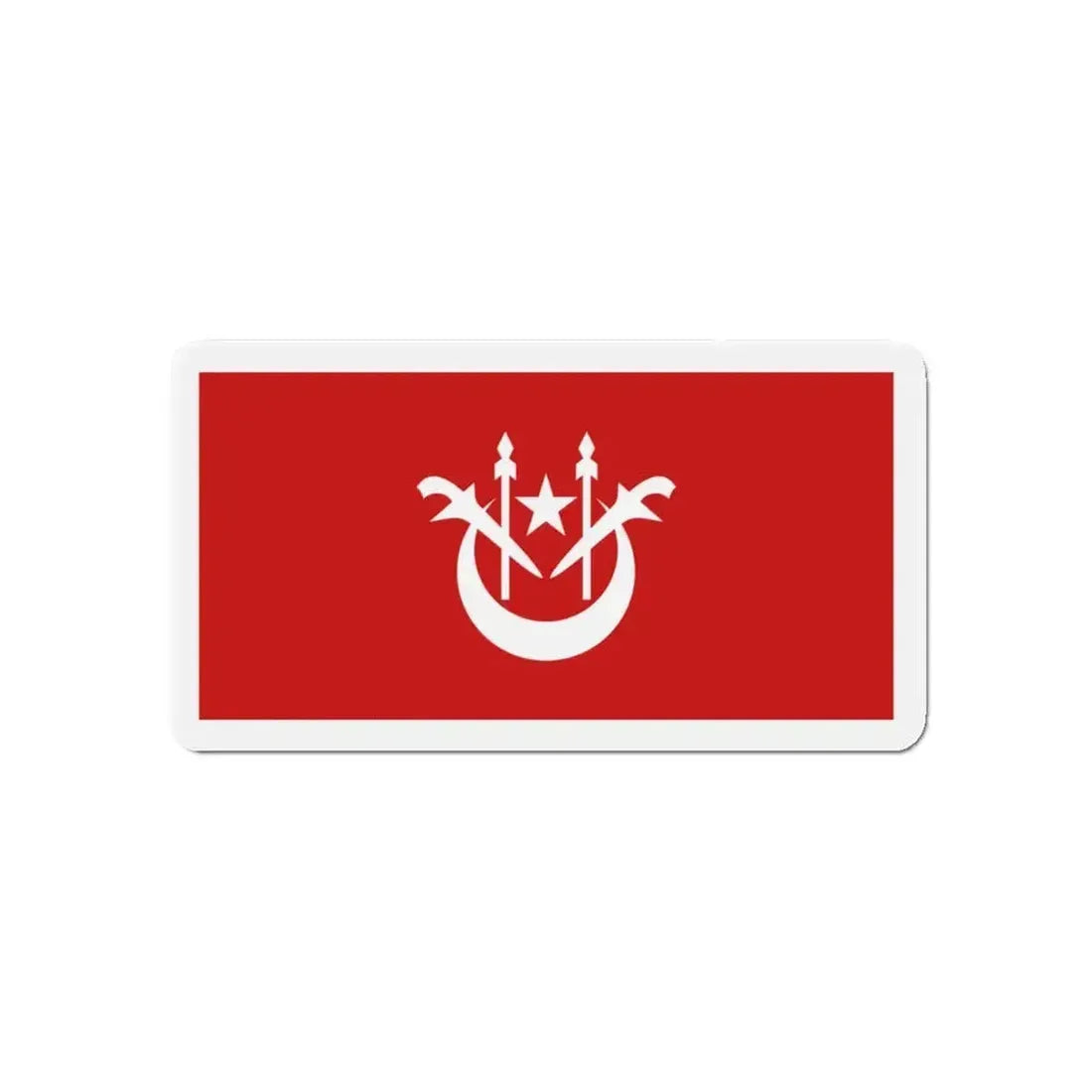 Flag of Kelantan Malaysia - Refrigerator Magnet - The Sticker Space