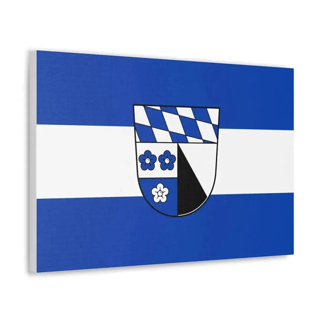 Flag of Kelheim Germany - Canvas Wall Art - The Sticker Space