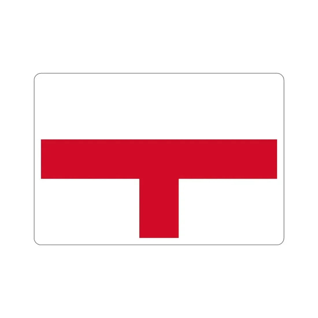 Flag of Kirkop Malta STICKER Vinyl Die-Cut Decal - The Sticker Space