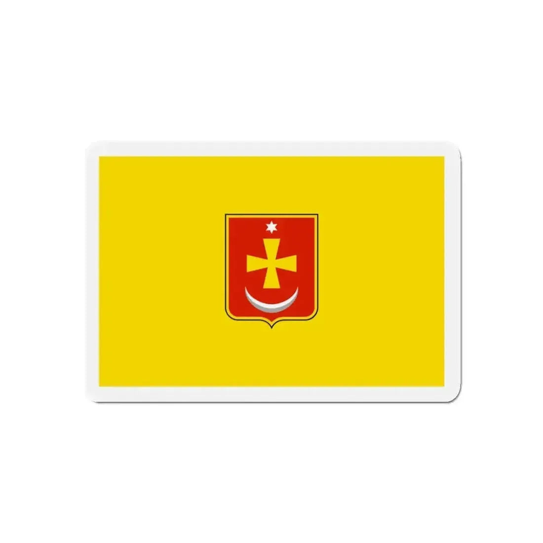 Flag of Konotop Ukraine - Refrigerator Magnet - The Sticker Space