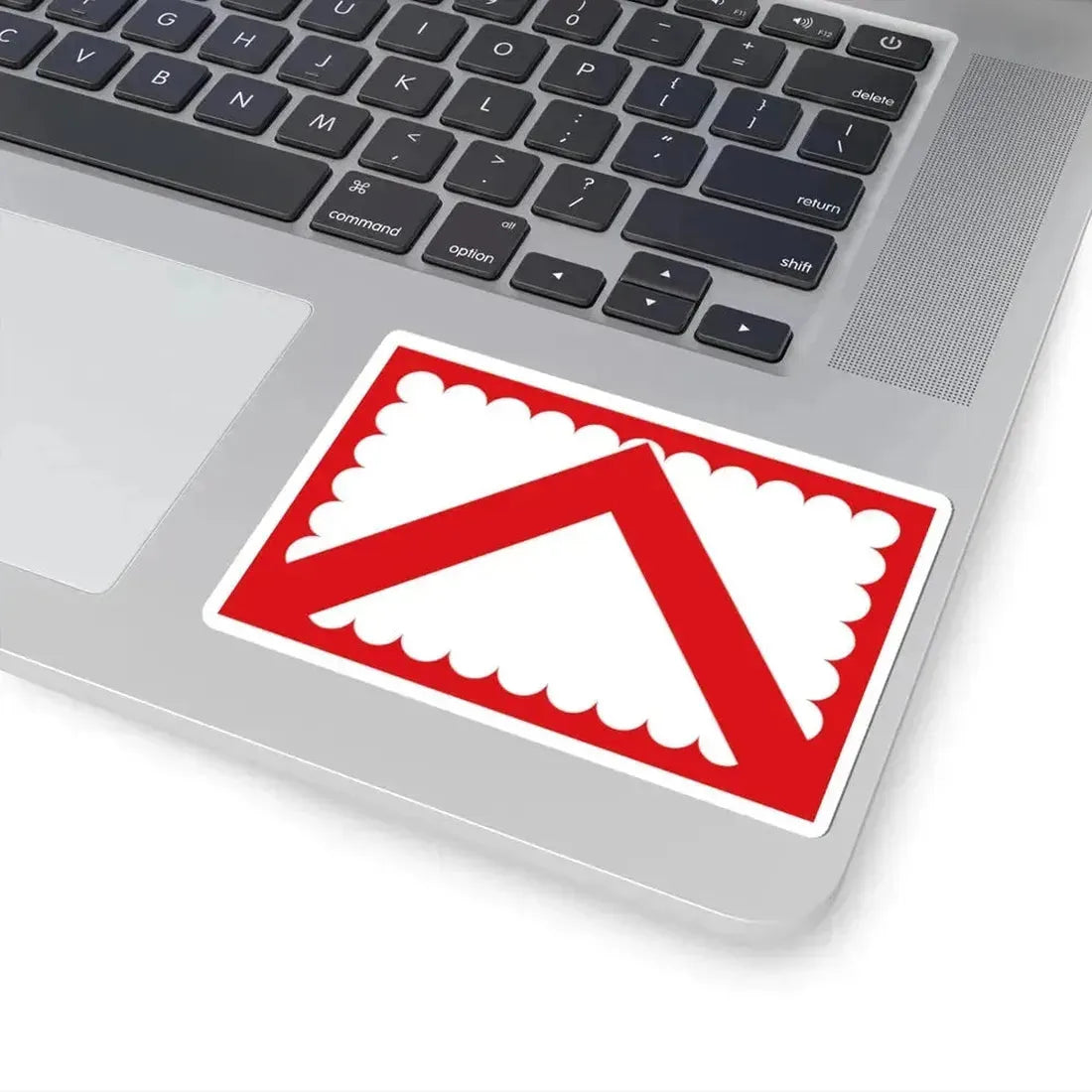 Flag of Kortrijk (Belgium) STICKER Vinyl Kiss-Cut Decal - The Sticker Space