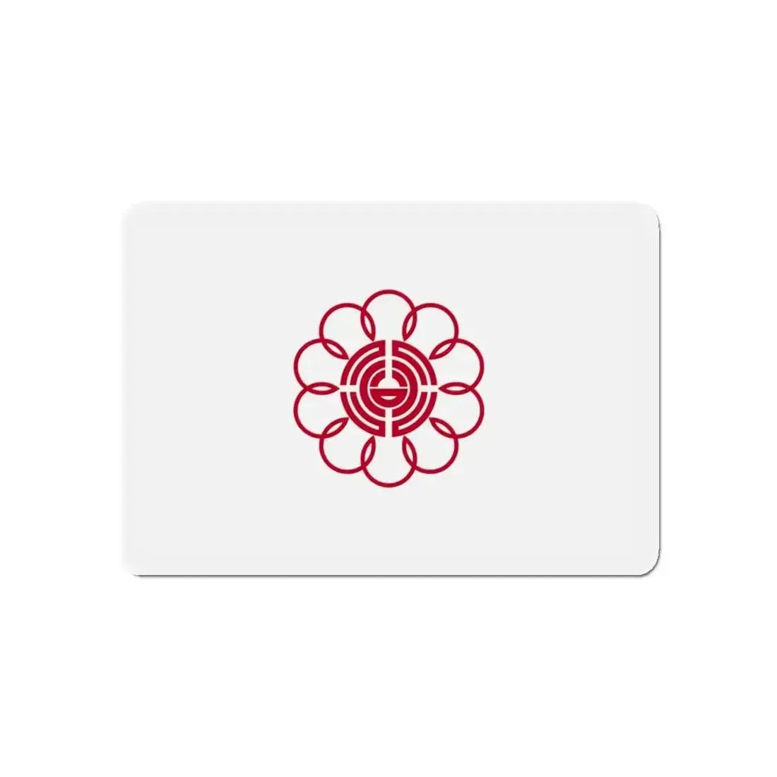 Flag of Koshigaya Saitama Japan - Refrigerator Magnet - The Sticker Space