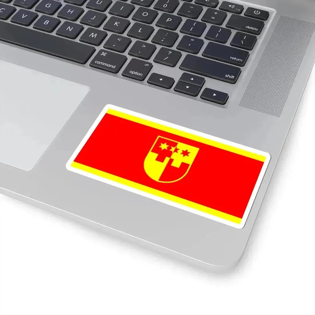 Flag of Krapina-Zagorje-County (Croatia) STICKER Vinyl Kiss-Cut Decal - The Sticker Space