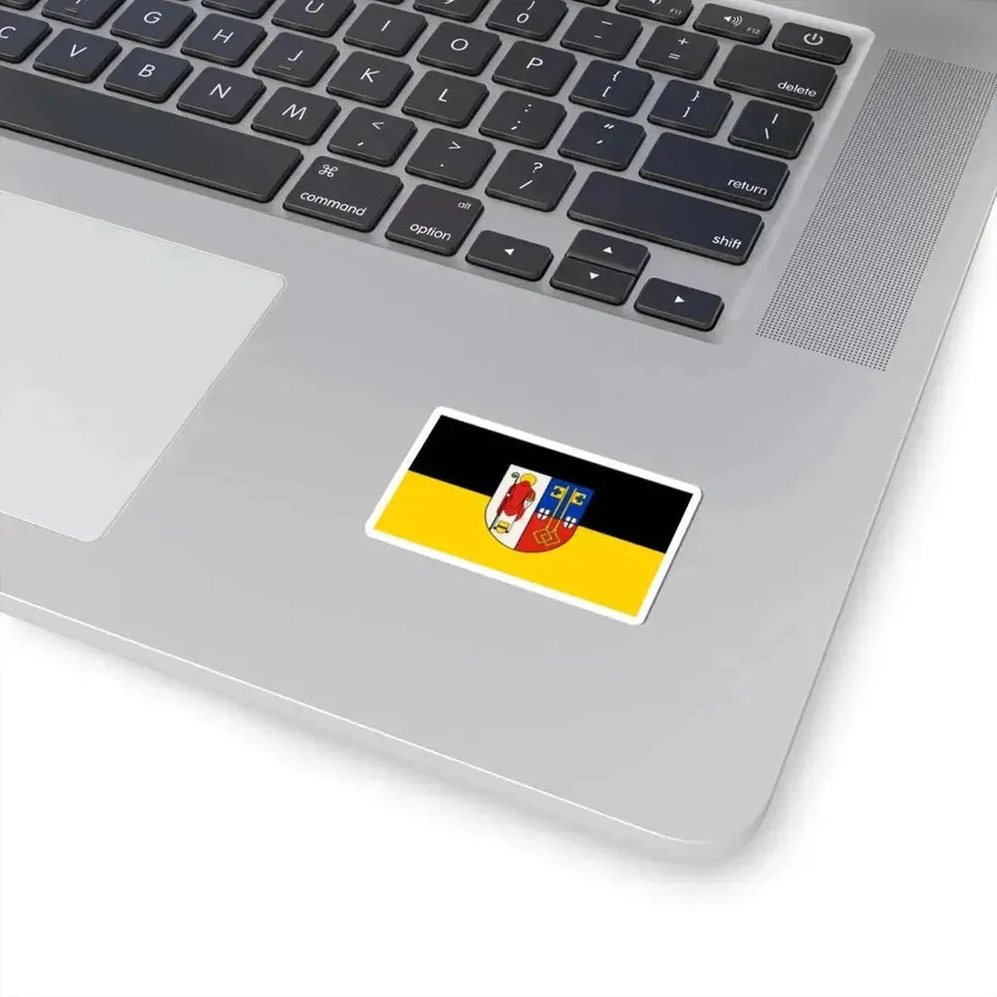 Flag of Krefeld Germany - STICKER Vinyl Kiss-Cut Decal - The Sticker Space