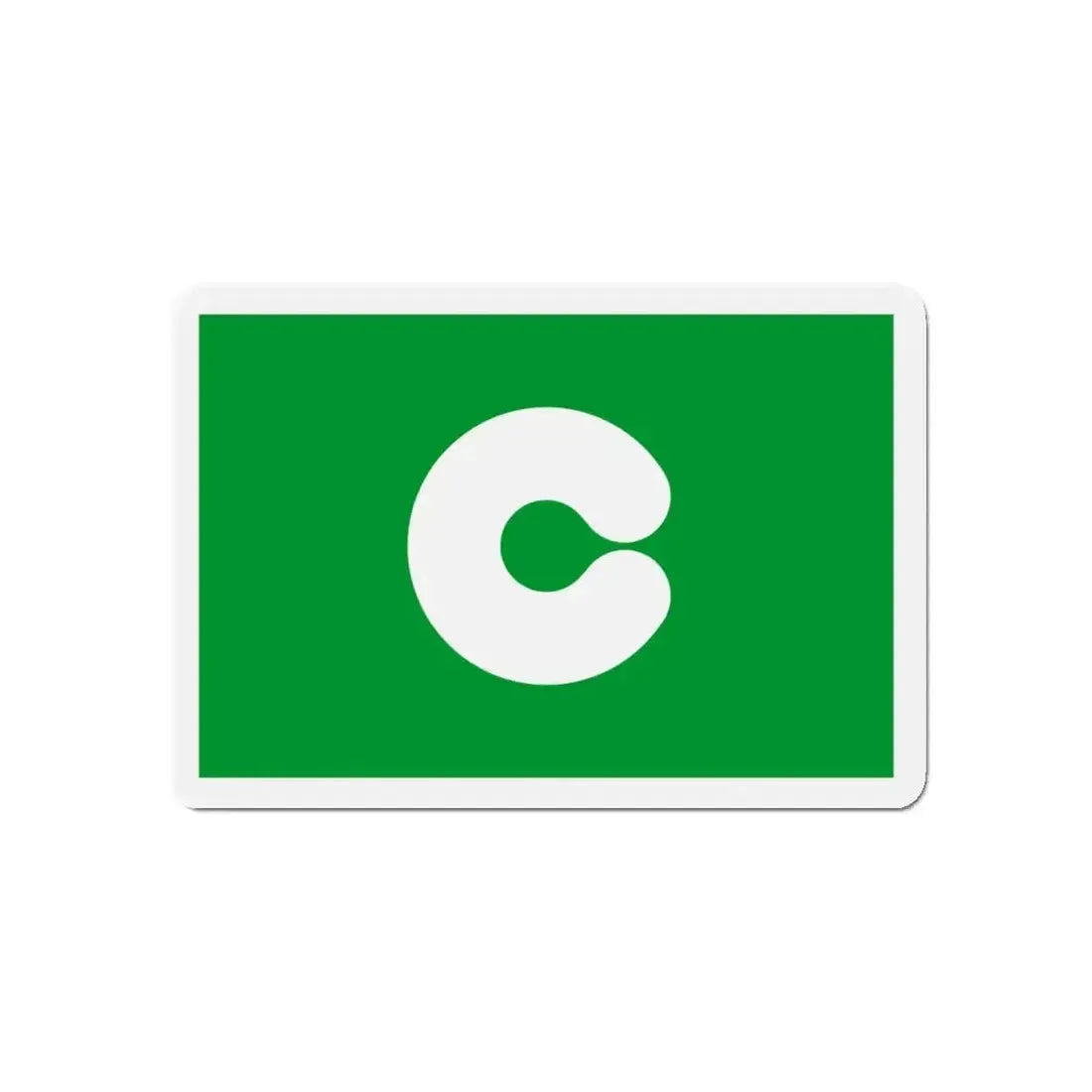 Flag of Kumamoto Kumamoto Japan - Refrigerator Magnet - The Sticker Space