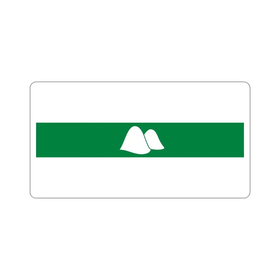 Flag of Kurgan Oblast Russia STICKER Vinyl Die-Cut Decal - The Sticker Space