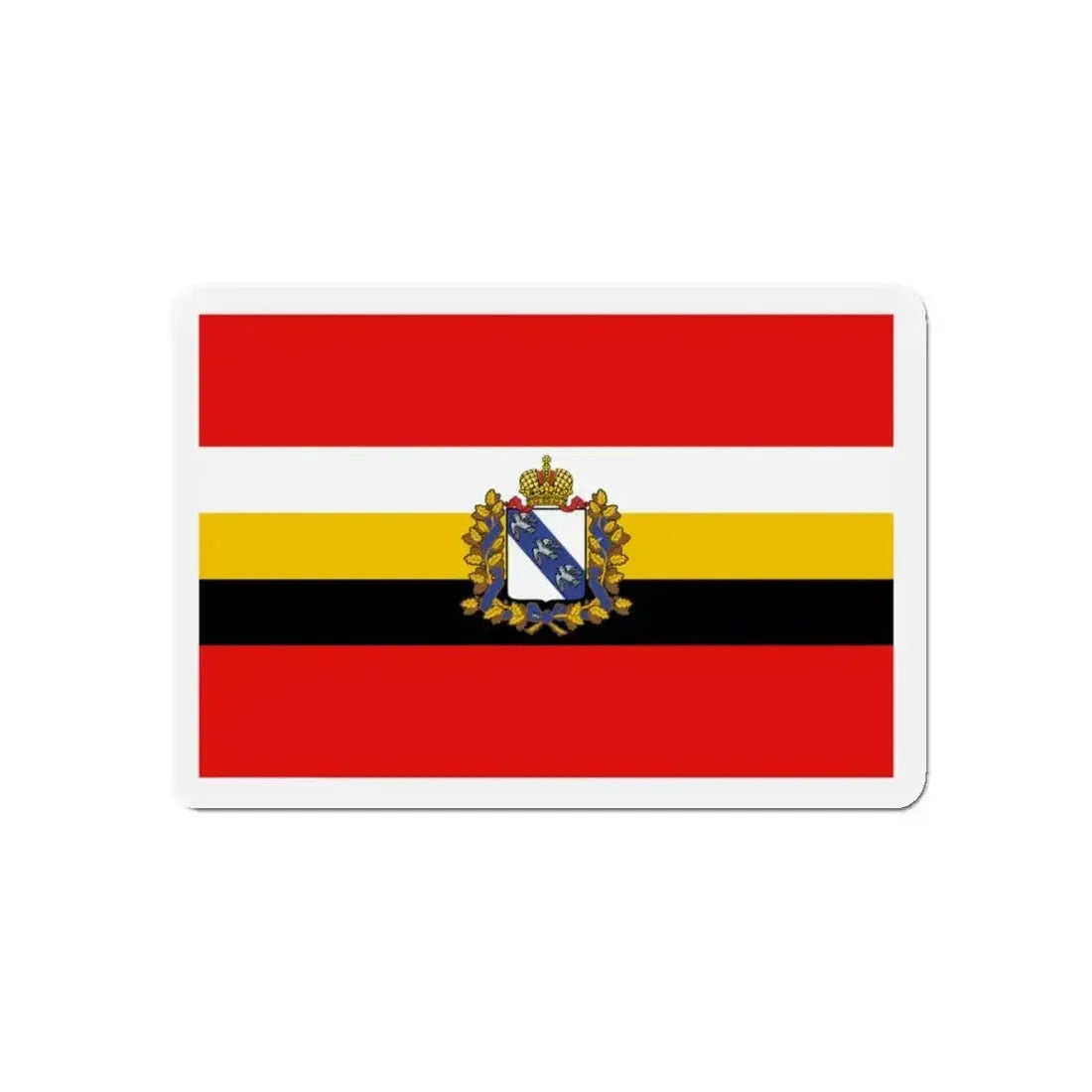 Flag of Kursk Oblast Russia - Refrigerator Magnet - The Sticker Space