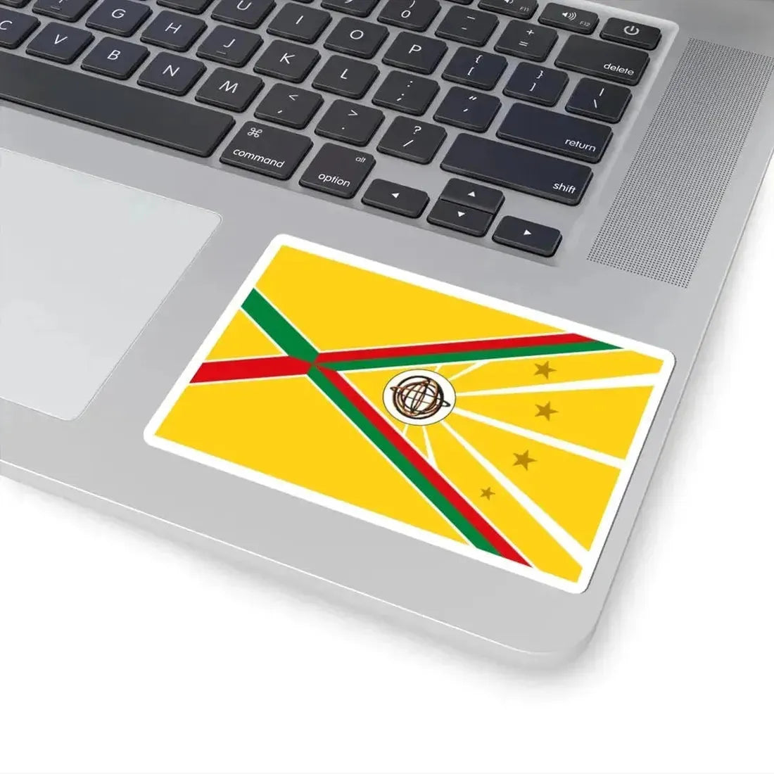 Flag of La Concordia (Ecuador) STICKER Vinyl Kiss-Cut Decal - The Sticker Space