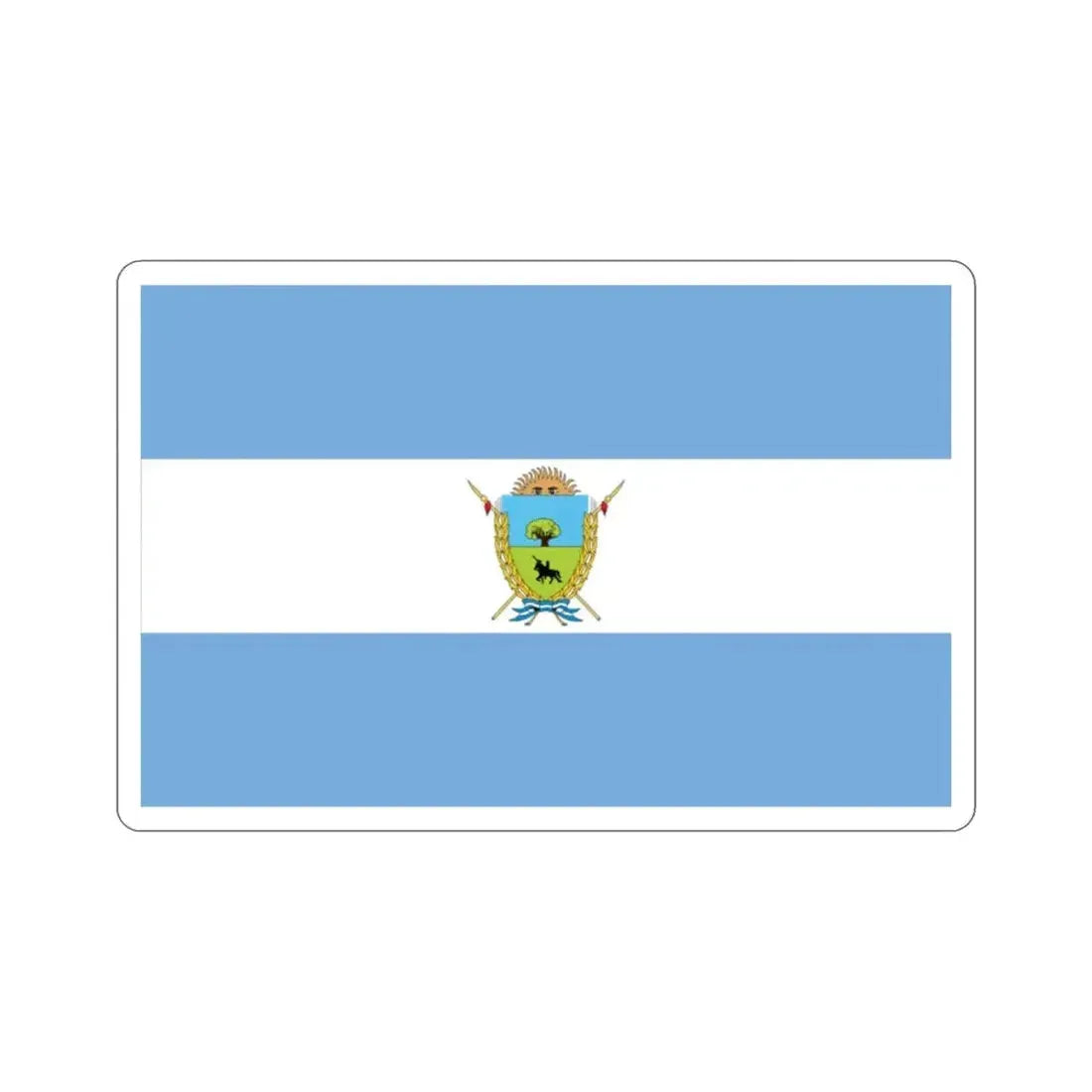 Flag of La Pampa Province Argentina STICKER Vinyl Die-Cut Decal - The Sticker Space