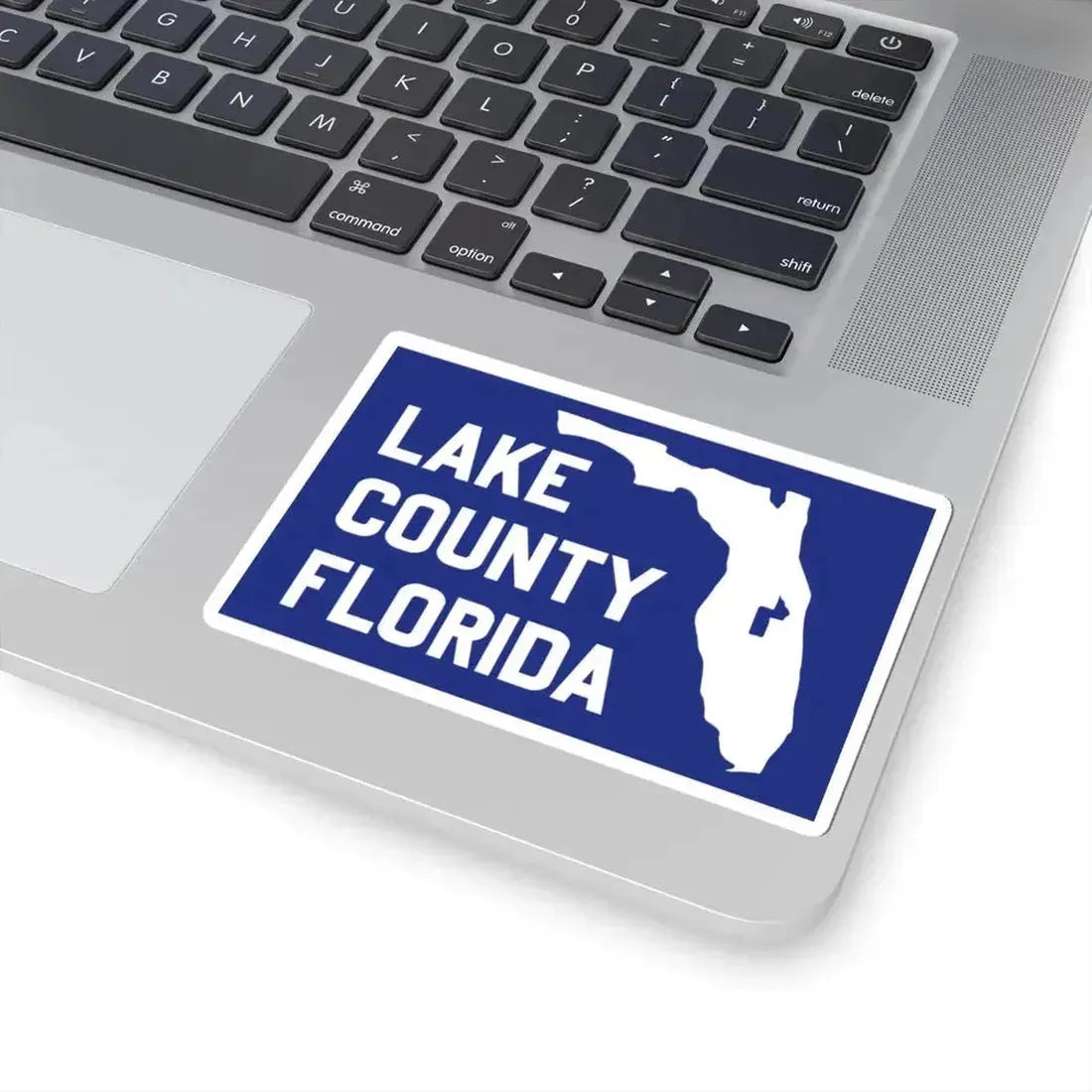 Flag of Lake County Florida (United States) STICKER Vinyl Kiss-Cut Decal - The Sticker Space