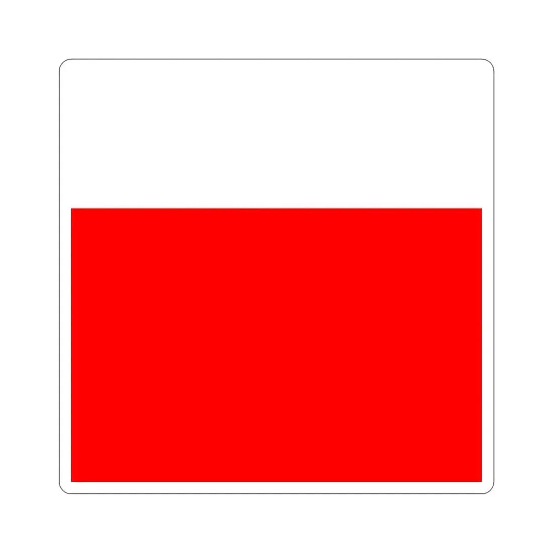 Flag of Lausanne Switzerland STICKER Vinyl Die-Cut Decal - The Sticker Space