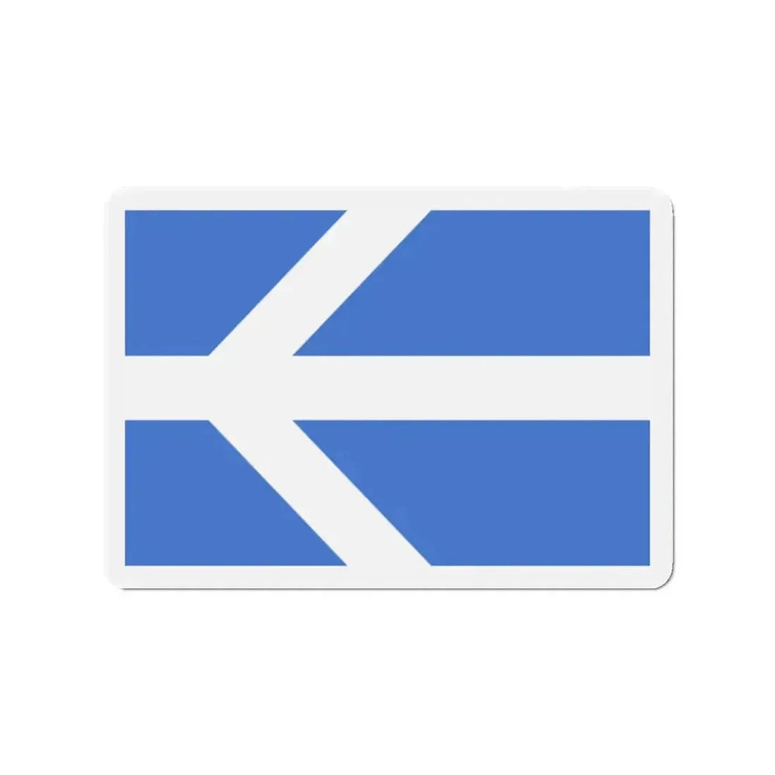 Flag of Lawrence Massachusetts - Refrigerator Magnet - The Sticker Space