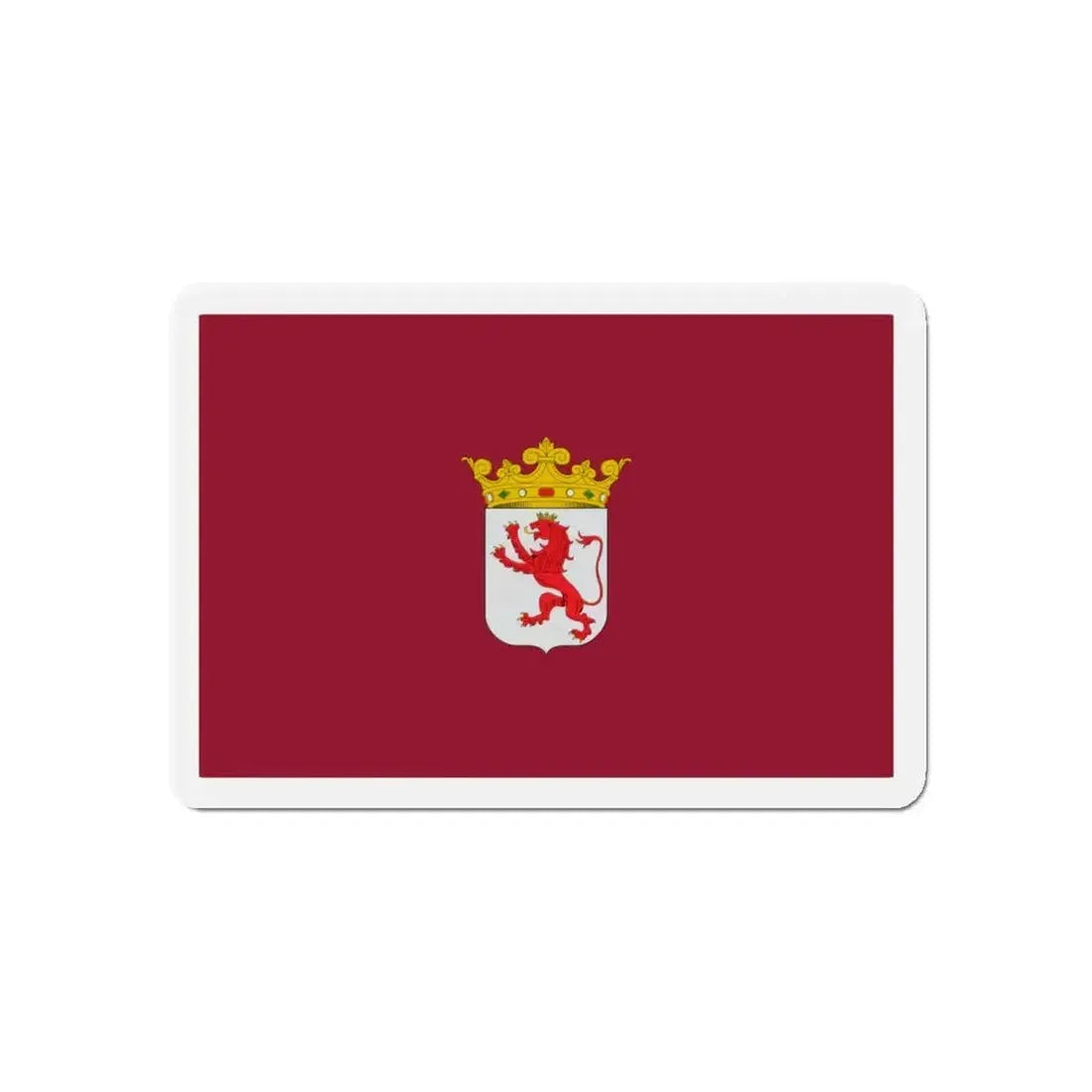 Flag of León Spain - Refrigerator Magnet - The Sticker Space