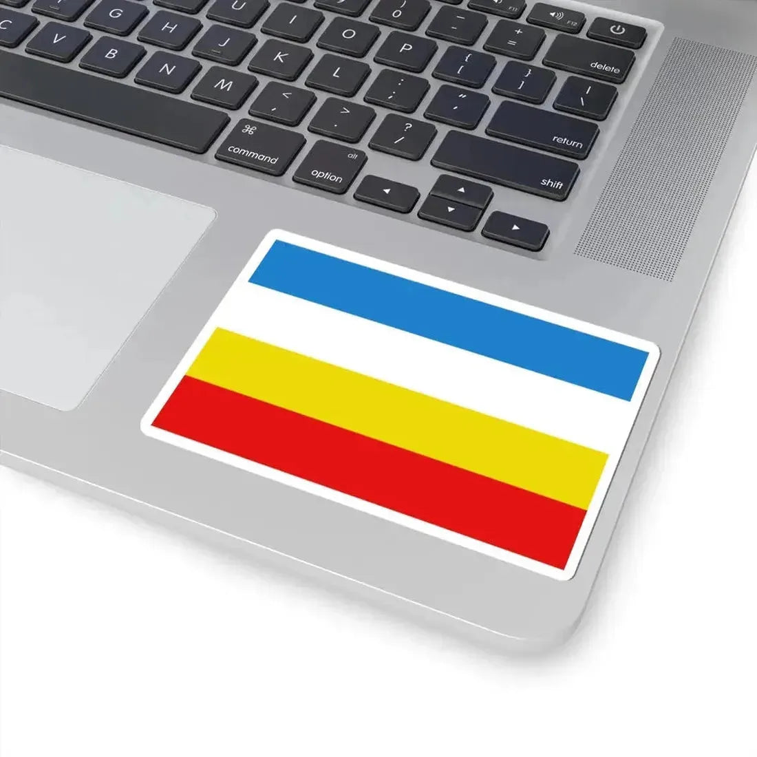Flag of Lendelede (Belgium) STICKER Vinyl Kiss-Cut Decal - The Sticker Space