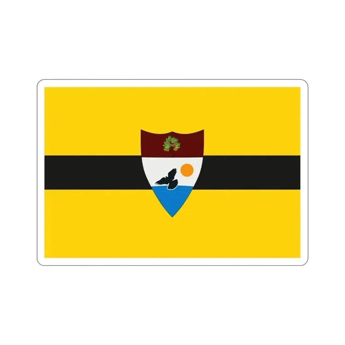 Flag of Liberland STICKER Vinyl Die-Cut Decal - The Sticker Space