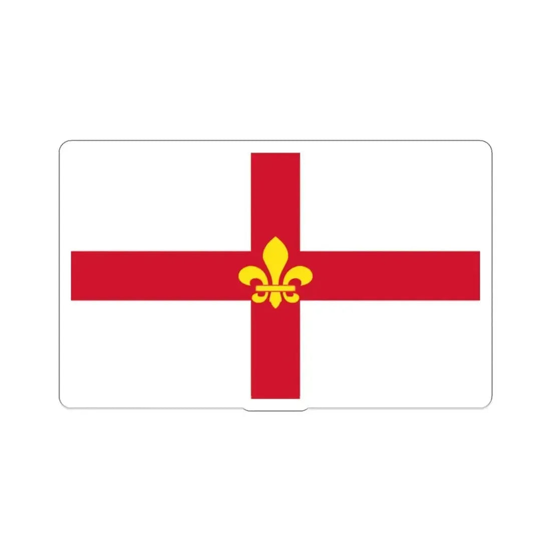 Flag of Lincoln UK STICKER Vinyl Die-Cut Decal - The Sticker Space