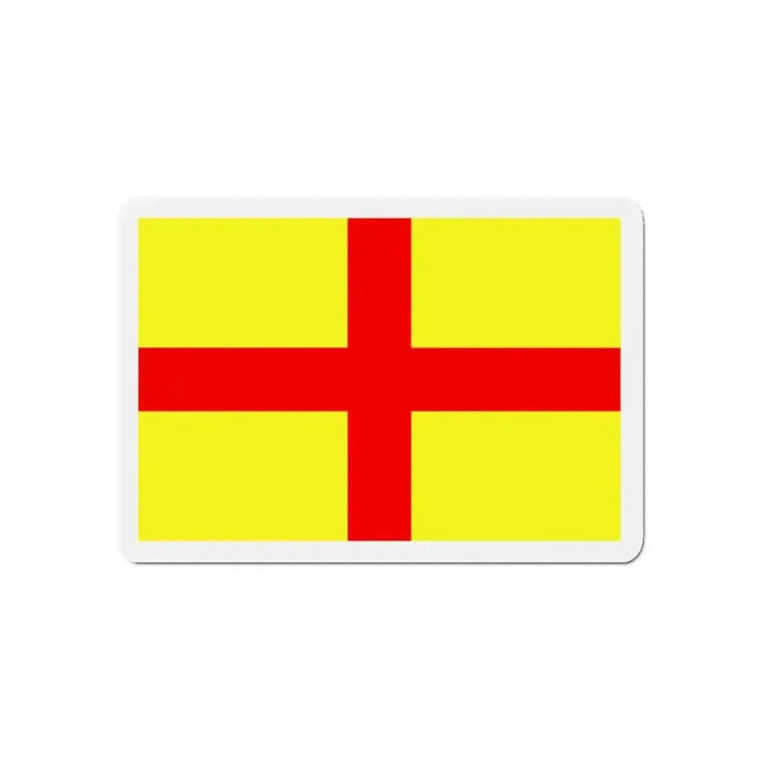 Flag of Lodi Italy - Refrigerator Magnet - The Sticker Space