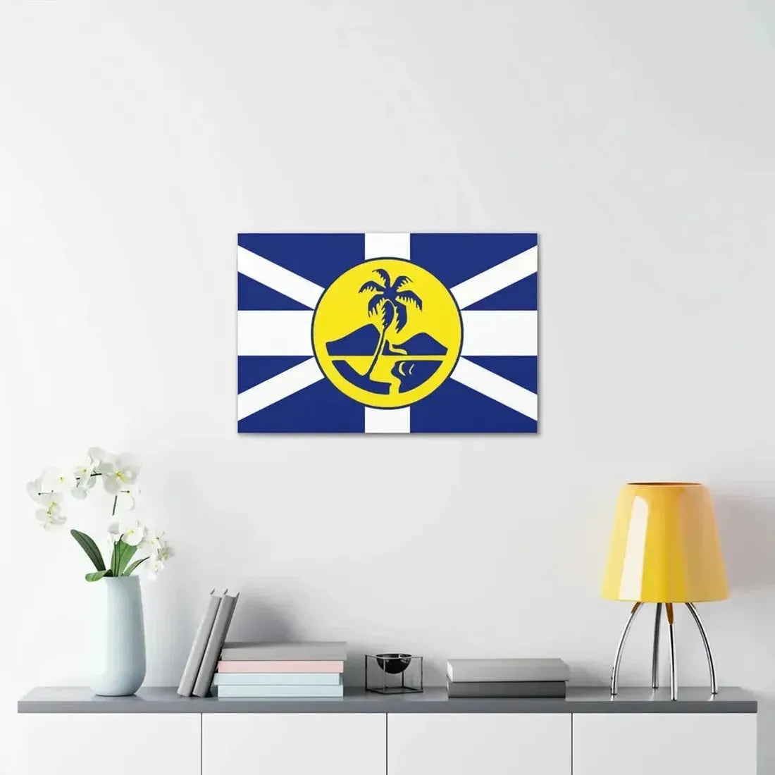 Flag of Lord Howe Island New South Wales Australia - Canvas Wall Art - The Sticker Space