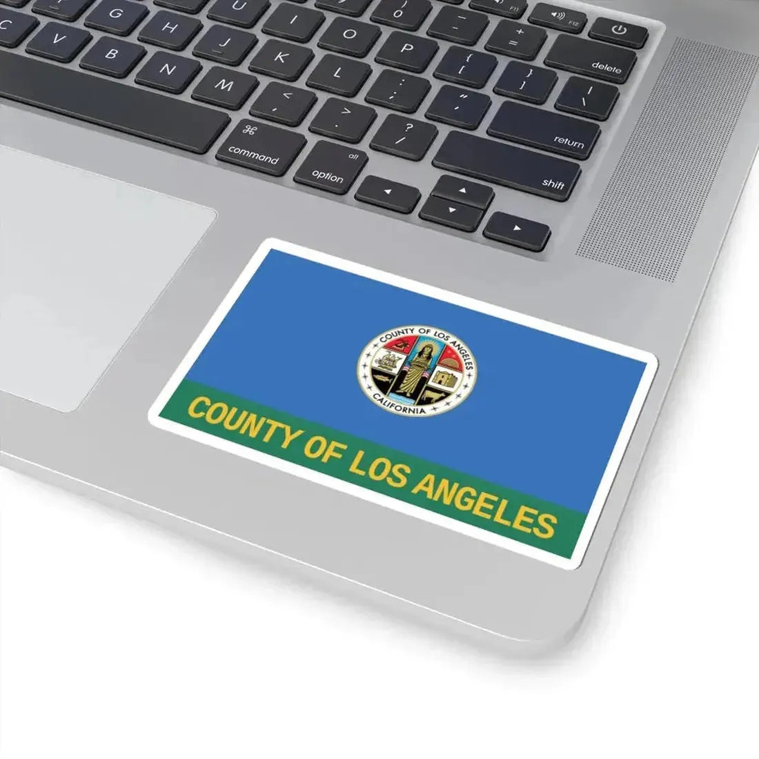 Flag of Los Angeles County California 2004-2014 (United States) STICKER Vinyl Kiss-Cut Decal - The Sticker Space