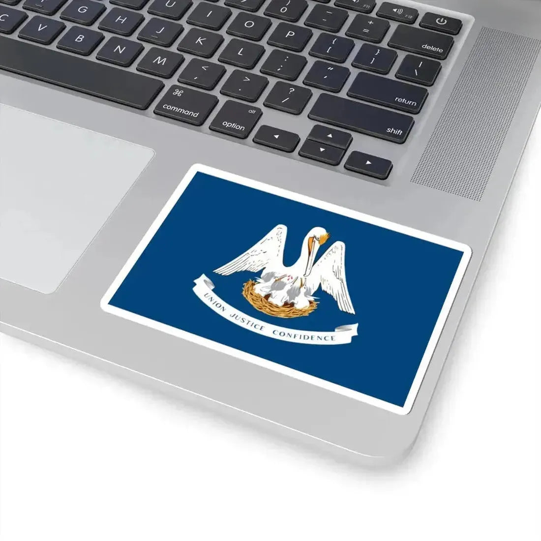 Flag of Louisiana 3-2 (United States) STICKER Vinyl Kiss-Cut Decal - The Sticker Space