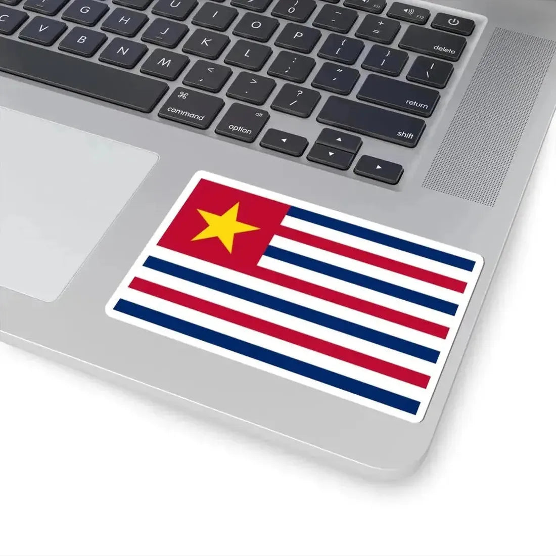 Flag of Louisiana February 1861 (United States) STICKER Vinyl Kiss-Cut Decal - The Sticker Space