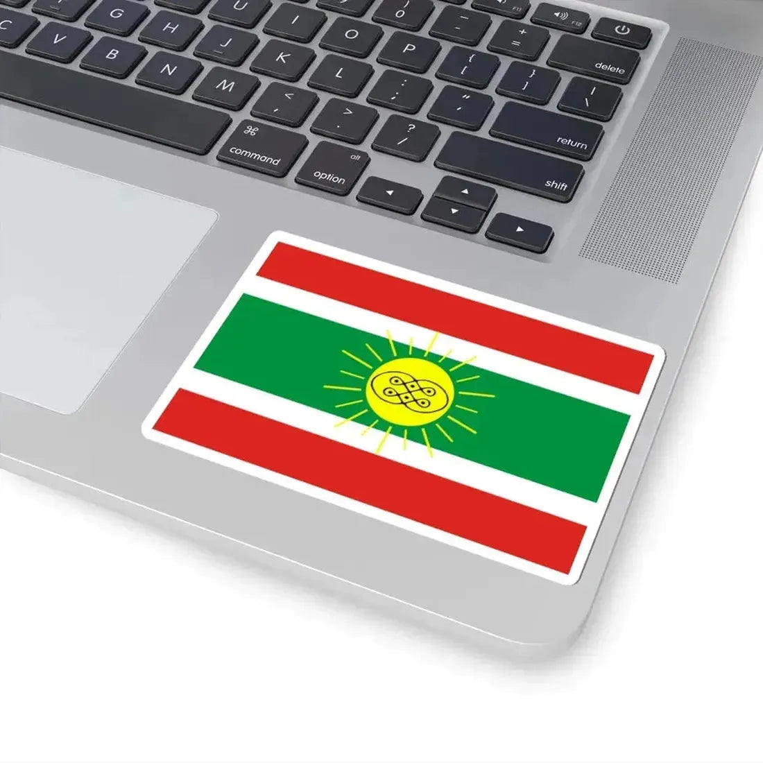 Flag of Lunda Tchokwe (Angola) STICKER Vinyl Kiss-Cut Decal - The Sticker Space