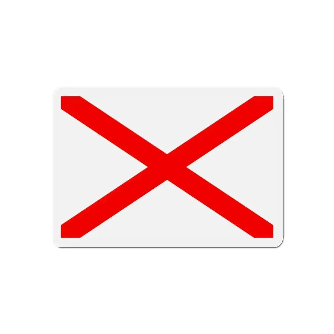 Flag of Luqa Malta - Refrigerator Magnet - The Sticker Space