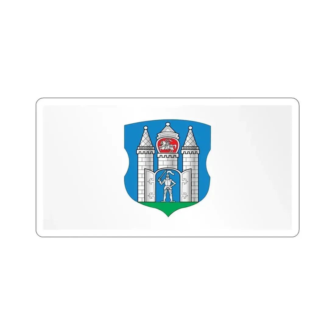 Flag of Mahilioŭ Mahiloŭ Mogilev Russia STICKER Vinyl Die-Cut Decal - The Sticker Space