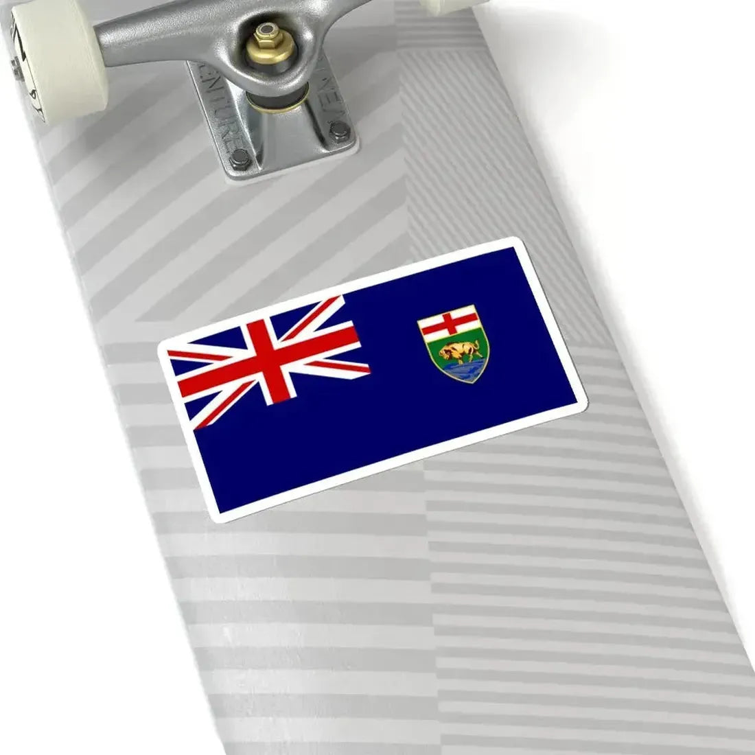 Flag of Manitoba 1905 (Canada) STICKER Vinyl Kiss-Cut Decal - The Sticker Space