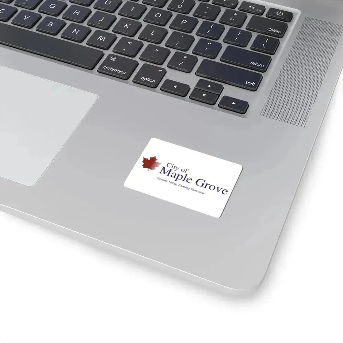 Flag of Maple Grove, Minnesota - STICKER Vinyl Kiss-Cut Decal - The Sticker Space