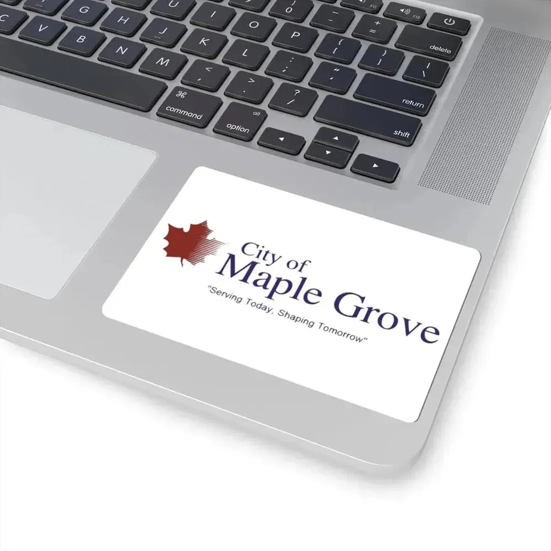 Flag of Maple Grove Minnesota (United States) STICKER Vinyl Kiss-Cut Decal - The Sticker Space