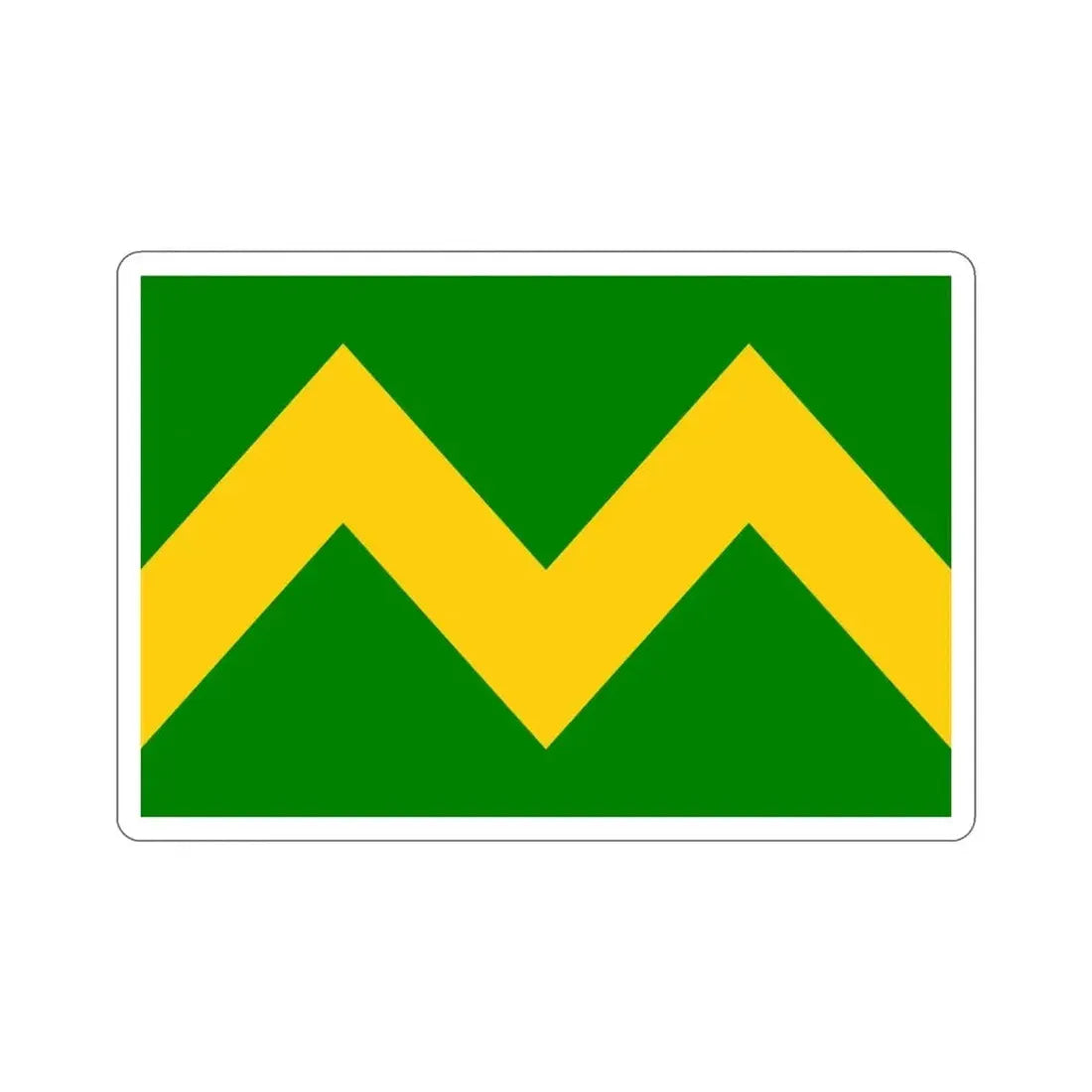 Flag of Maricao Puerto Rico STICKER Vinyl Die-Cut Decal - The Sticker Space