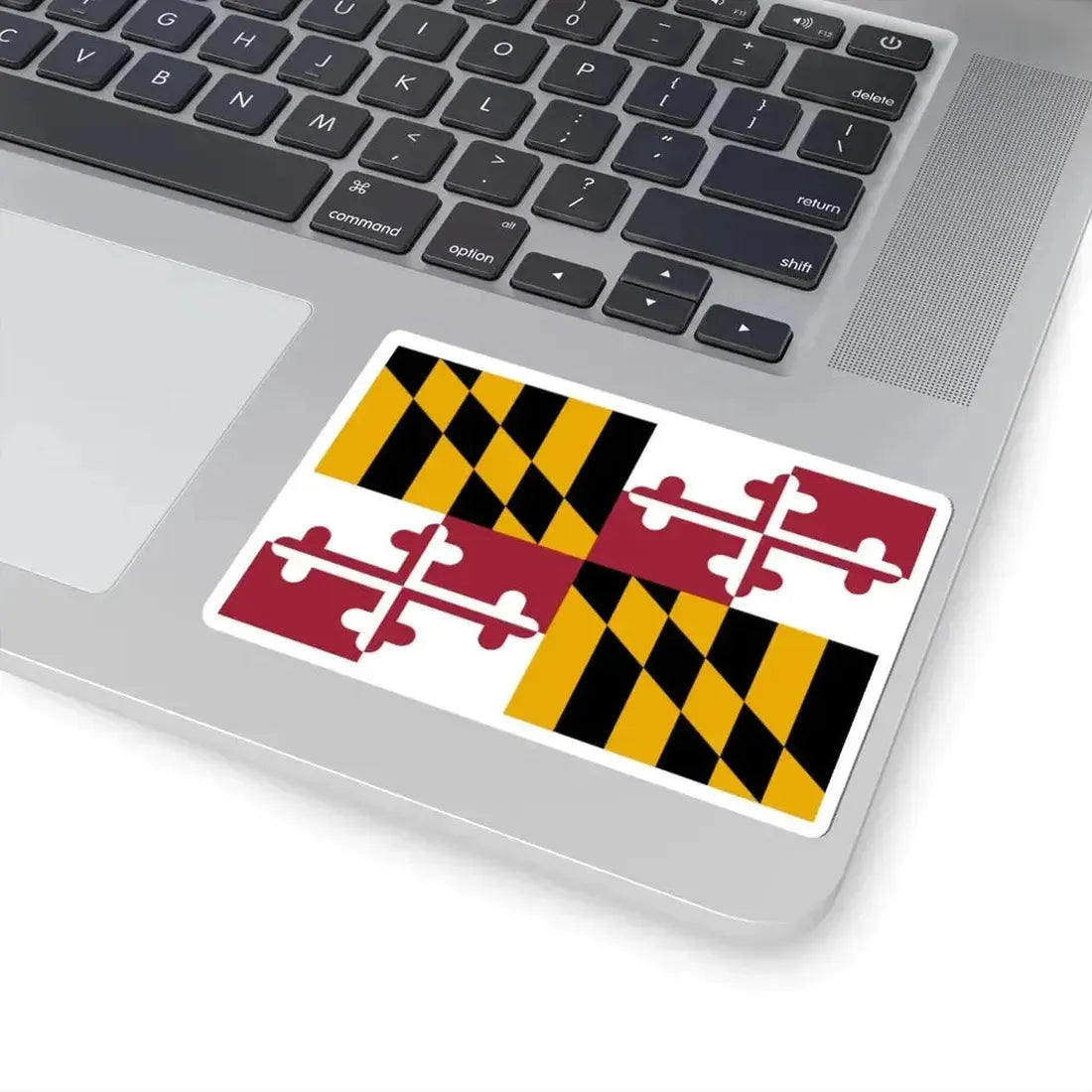 Flag of Maryland (United States) STICKER Vinyl Kiss-Cut Decal - The Sticker Space
