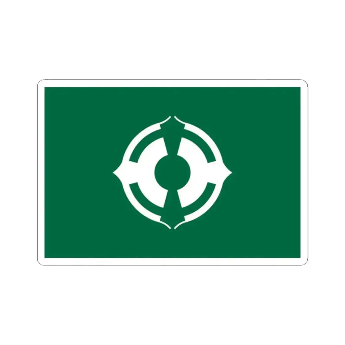 Flag of Matsudo Chiba Japan - STICKER Vinyl Kiss-Cut Decal - The Sticker Space